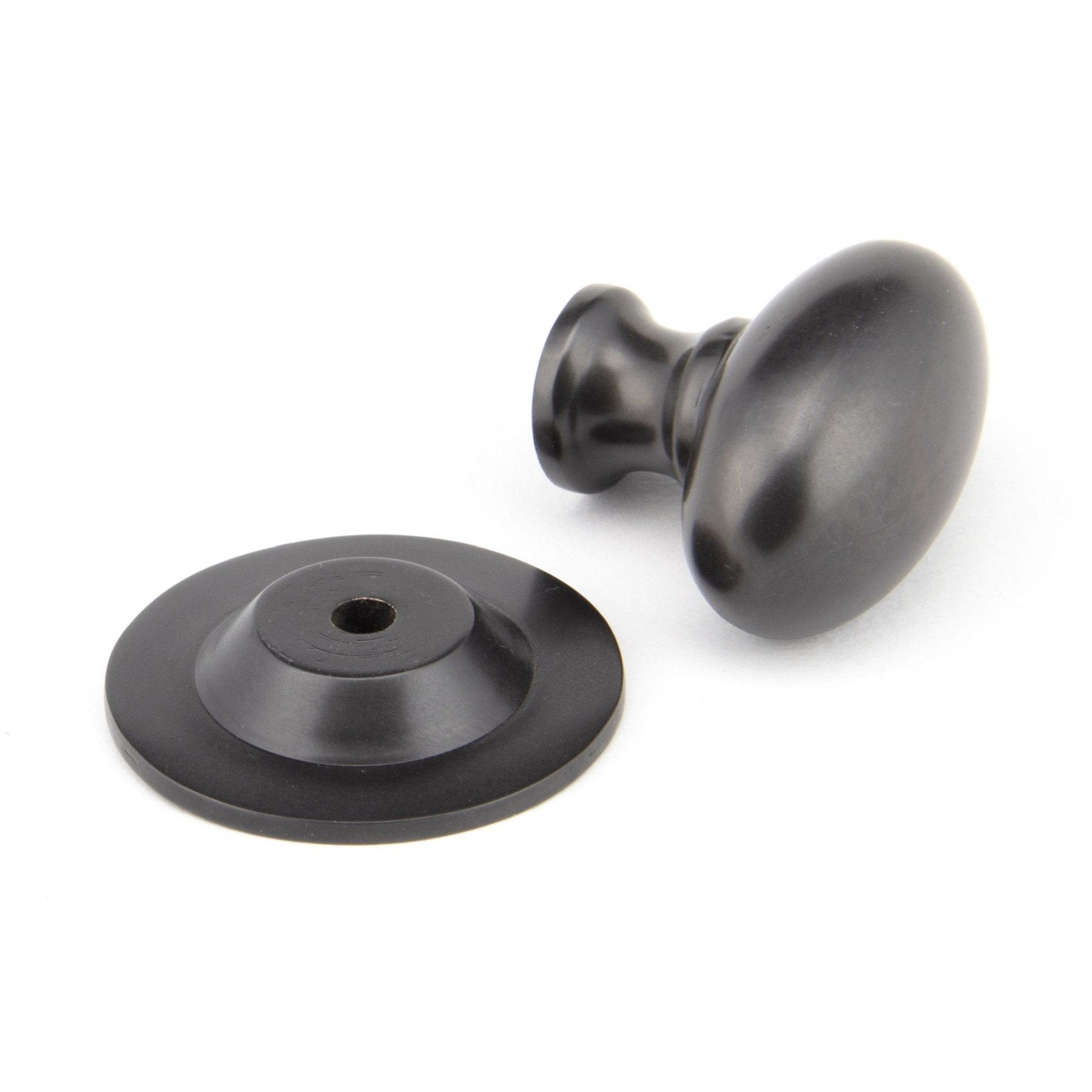 From The Anvil Aged Bronze 33mm Oval Cabinet Knob