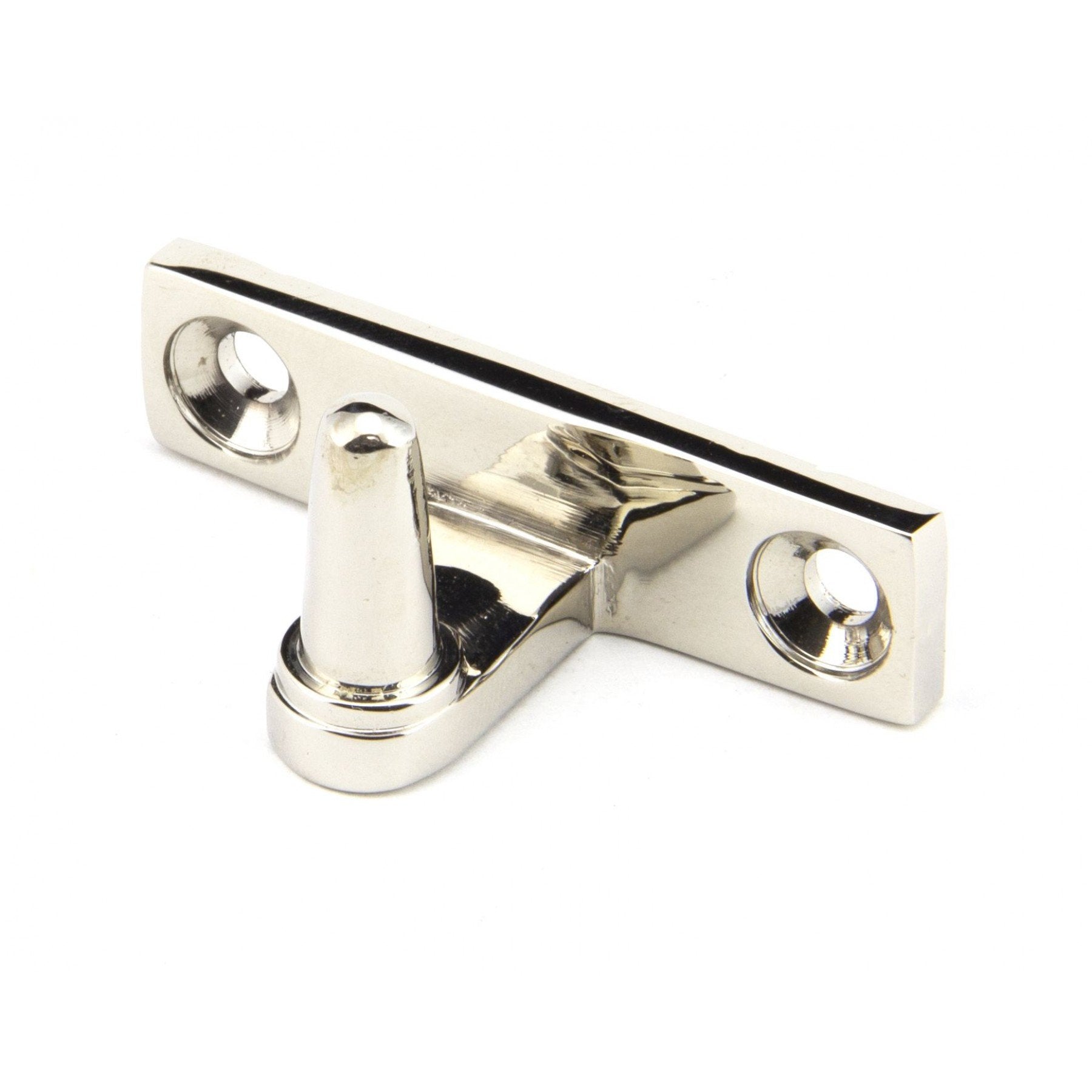 From The Anvil Polished Nickel Cranked Stay Pin - No.42 Interiors
