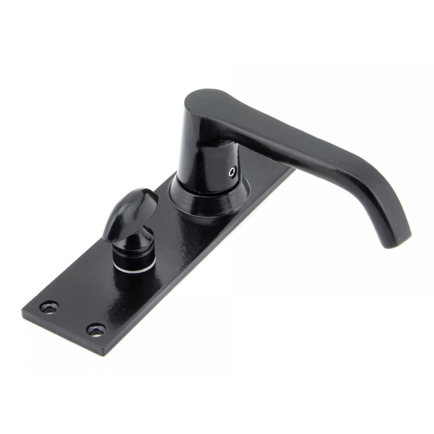 From The Anvil Black Deluxe Lever Bathroom Set
