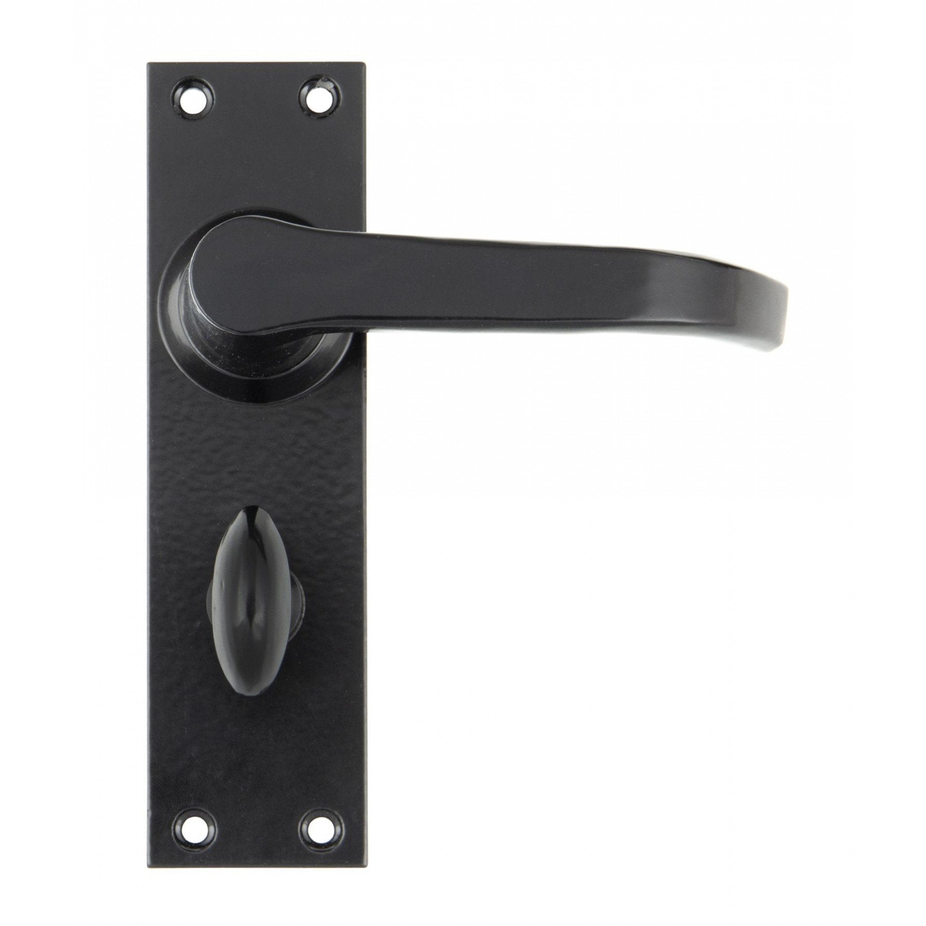 From The Anvil Black Deluxe Lever Bathroom Set - No.42 Interiors