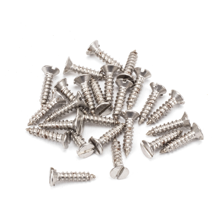 From the Anvil Stainless Steel 4x½" Countersunk Screws (25)