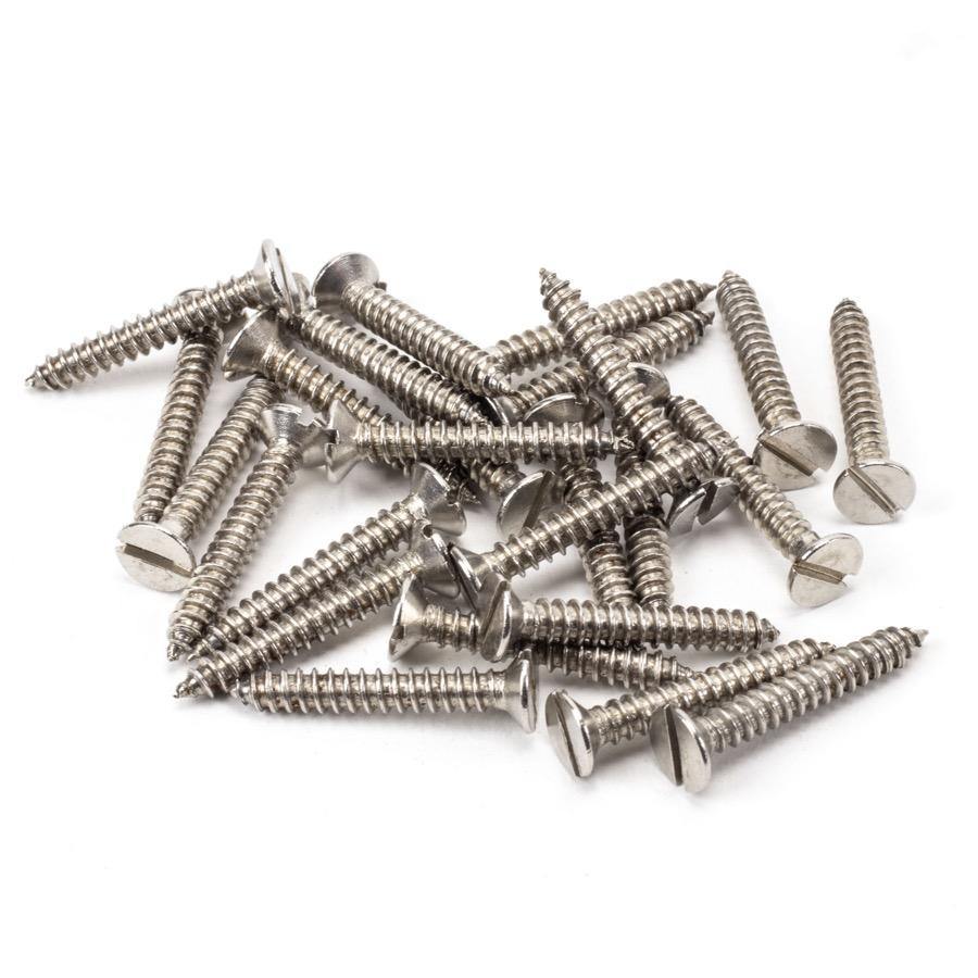 From the Anvil Stainless Steel 8x1¼" Countersunk Screws (25) - No.42 Interiors