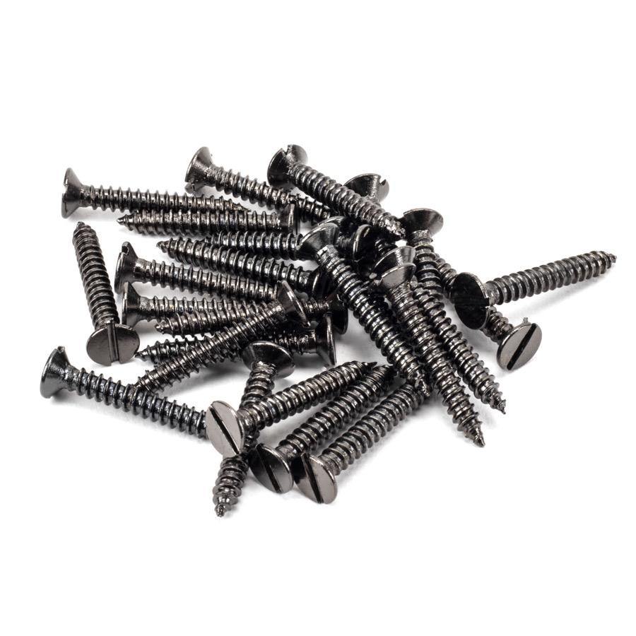 From the Anvil Dark Stainless Steel 8x1¼" Countersunk Screws (25) - No.42 Interiors