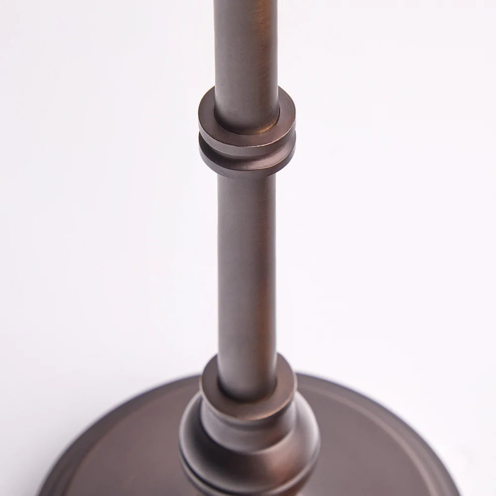 Pooky chukka table lamp in a bronze finish