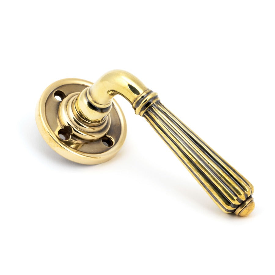 From the Anvil product code 50081 Aged Brass Hammered Newbury Lever on Rose Set (Square) - Unsprung available at No.42 Interiors. Free Delivery on orders over £50. Looking for from the anvil stockists near me, No.42 Interiors on Carter Street, Uttoxeter has a wide range of From the Anvil Ironmongery on display and available to buy in-store or order with the option of next day delivery.