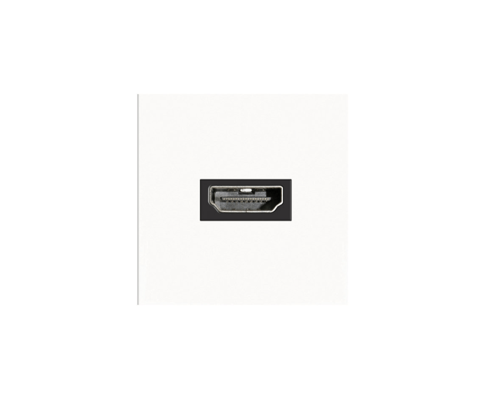 Buster and Punch ELECTRICITY PLATE INSERTS / HDMI / WHITE (2 Module) - No.42 Interiors