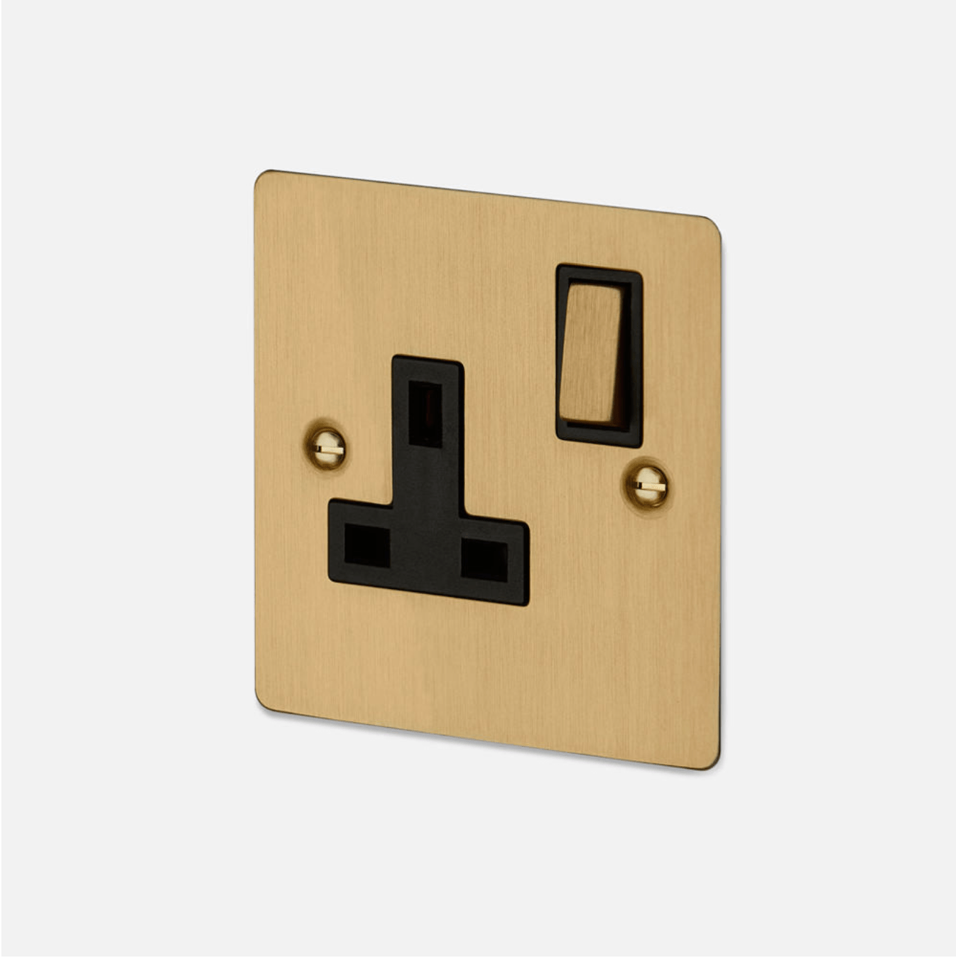 Buster and Punch 1G UK PLUG SOCKET / BRASS