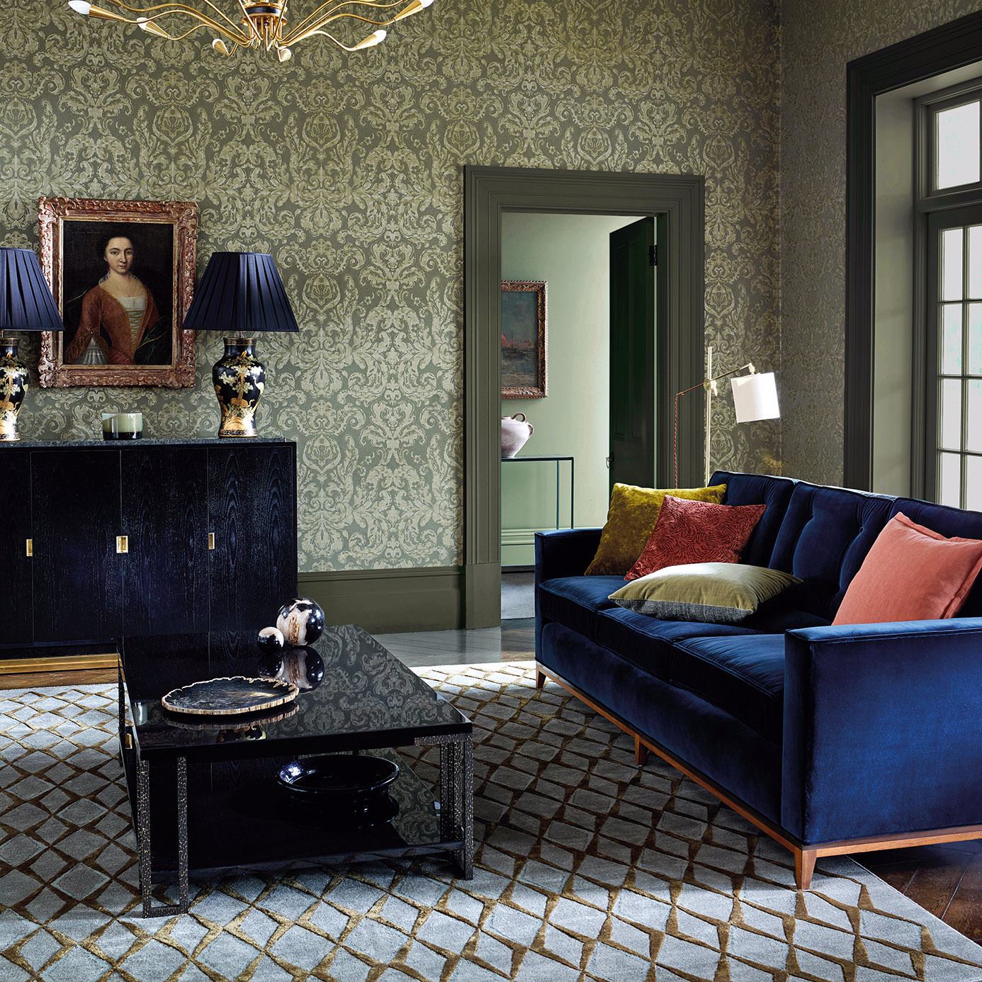 Zoffany Paint - Norsk Blue